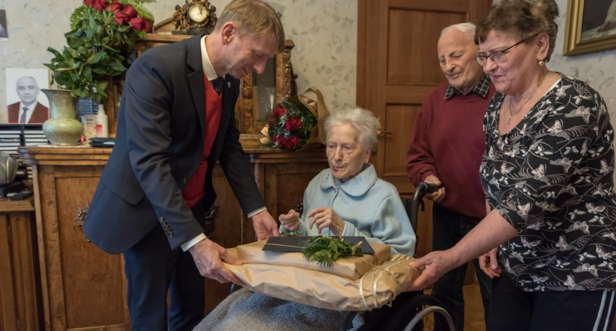  Pani Monika Kołodziej świętowała 102. urodziny