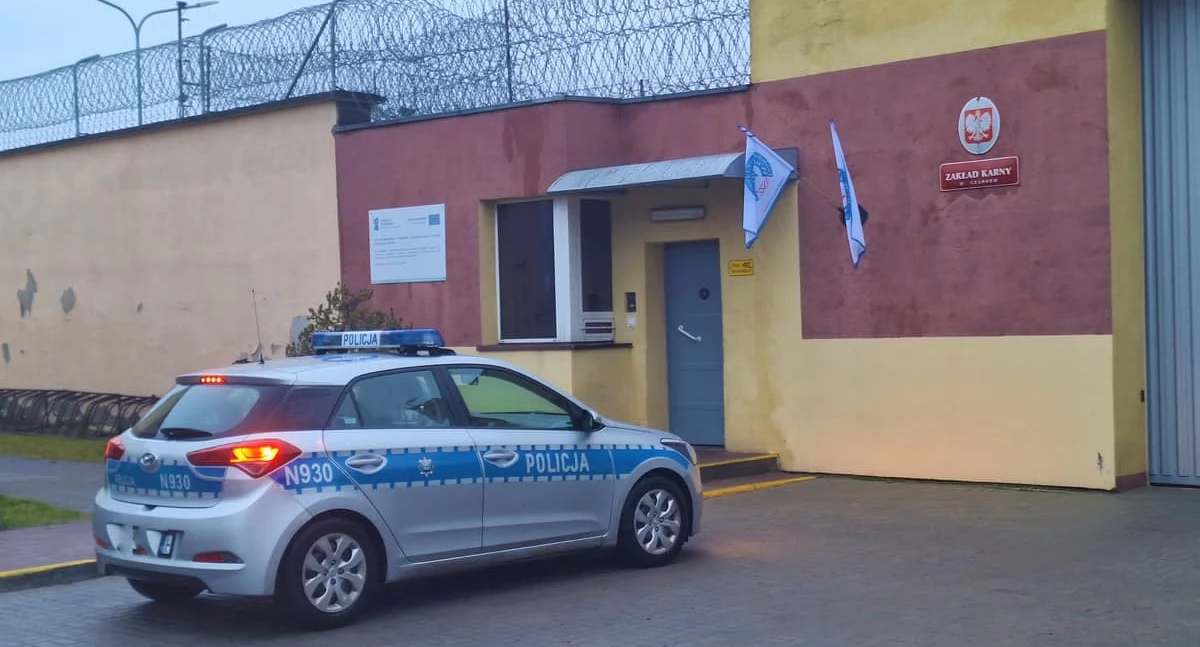 19-letni kurier z narkotykami zatrzymany w Zakładzie Karnym w Czarnem