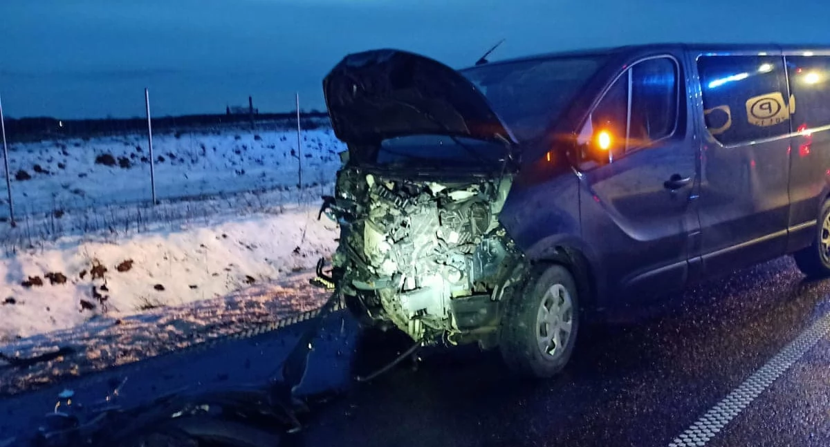 Groźne zdarzenie drogowe na obwodnicy Brzezia