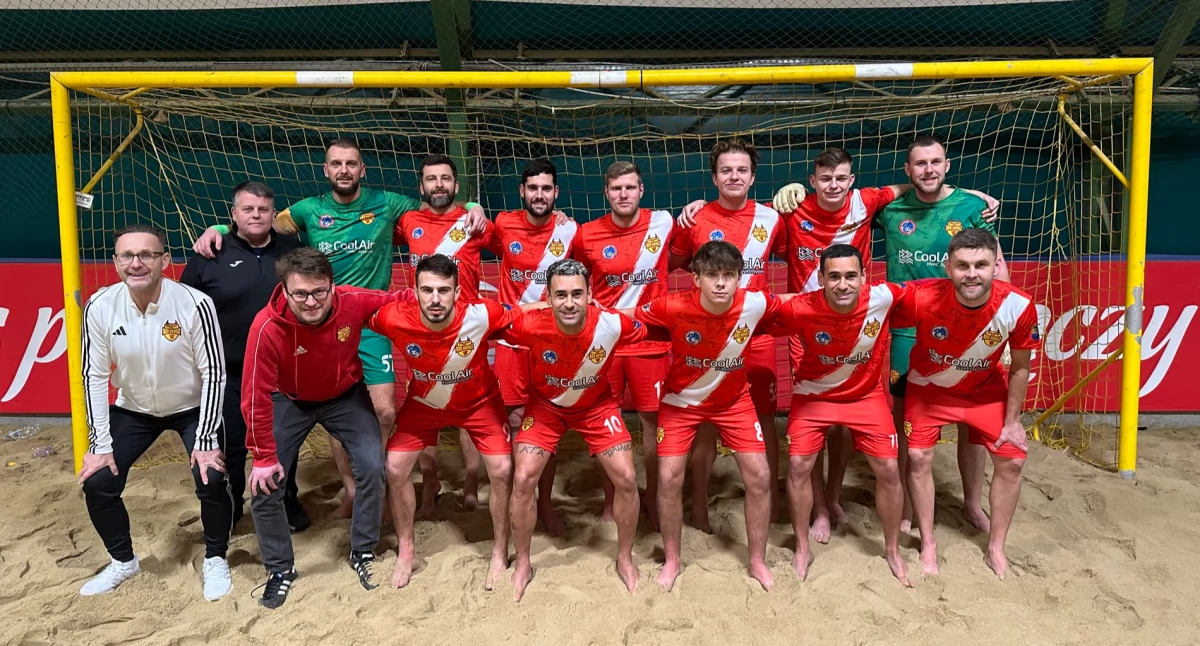 Męska drużyna Red Devils/Dragon Bojano na piątym miejscu