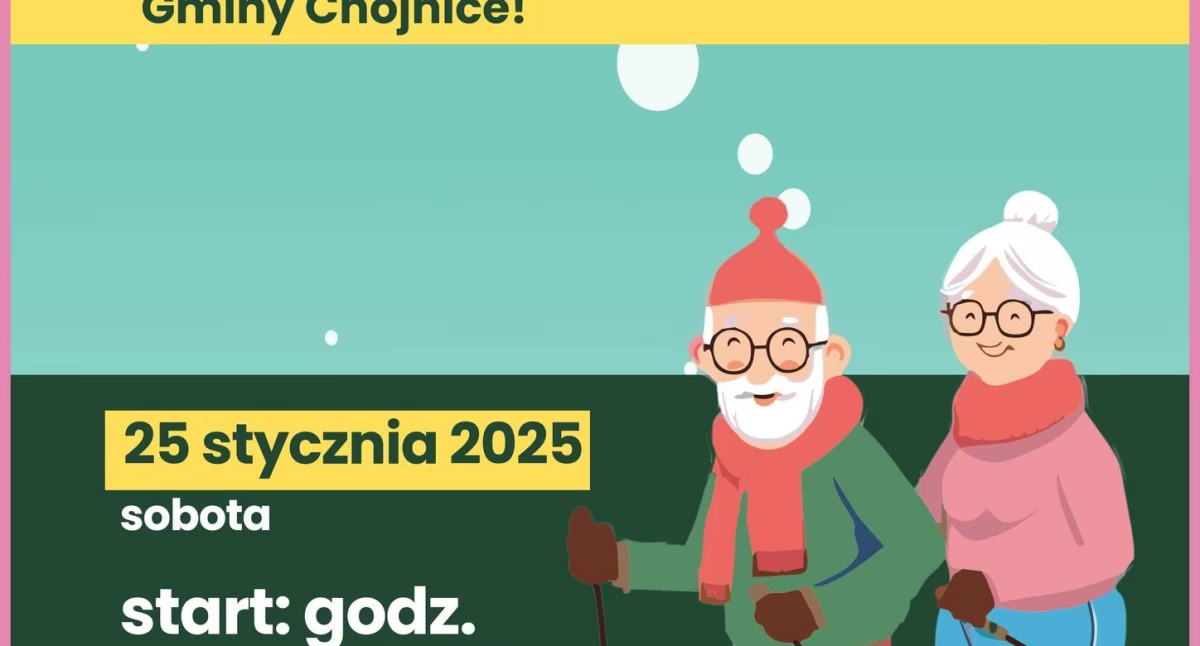 Noworoczny Marsz Seniora w Gminie Chojnice – aktywny początek roku!