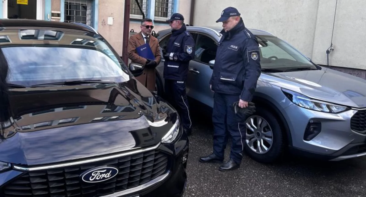 Ssang Yong, Kia i Fordy wzbogaciły flotę chojnickiej policji