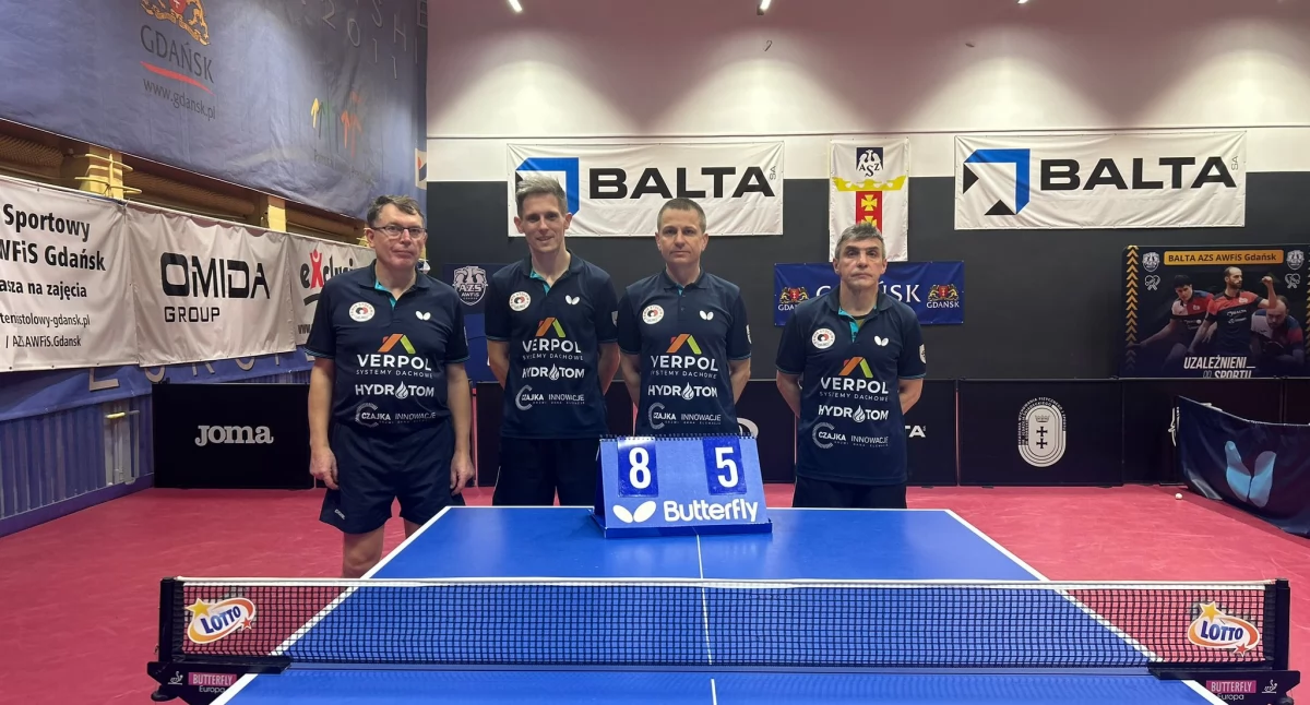 Dwa wyjazdowe zwycięstwa TS Chojnice w 4. i 5. lidze tenisa stołowego