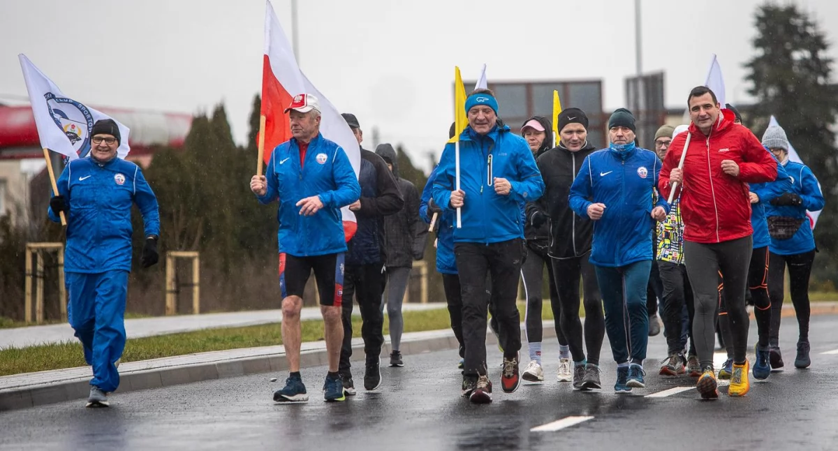 Bieg po Zachodnim Obejściu Chojnic. Prawie dwa kilometry w jedną stronę