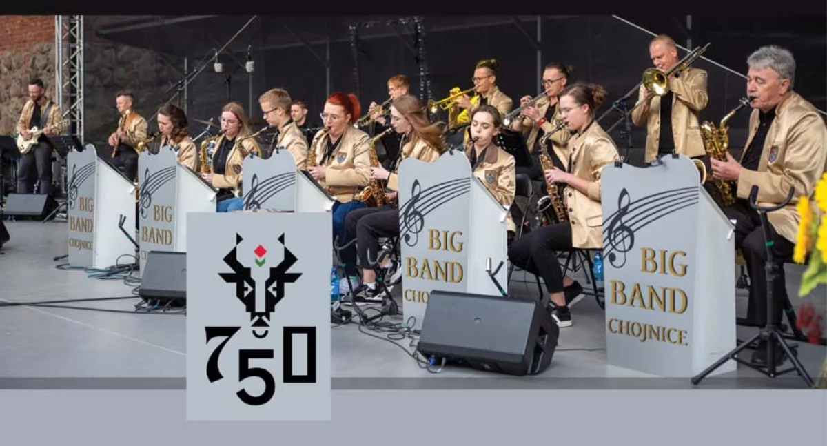 Koncert Big Bandu Chojnice z okazji 750-lecia Chojnic