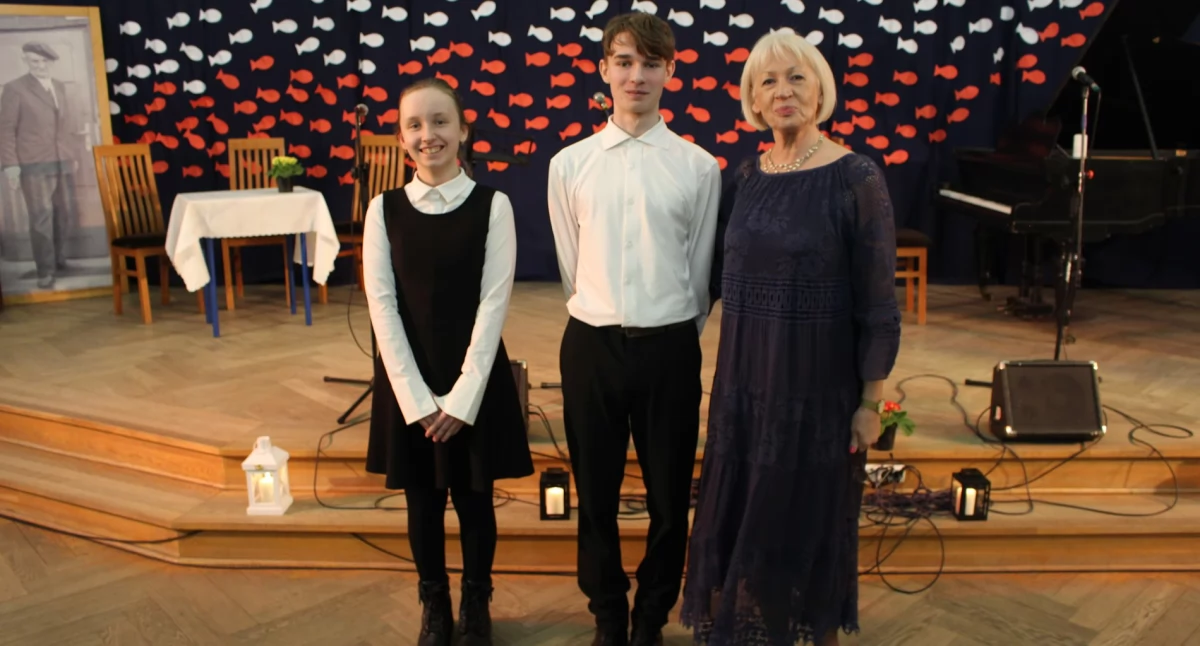 Aleksandra Szuca i Jakub Kartuszyński z SP1 Chojnice – laureaci wojewódzkiego konkursu z matematyki