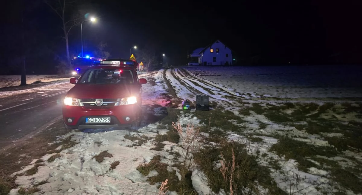 Nocne poszukiwania w Czarniżu – mężczyzna odnalazł się cały i zdrowy