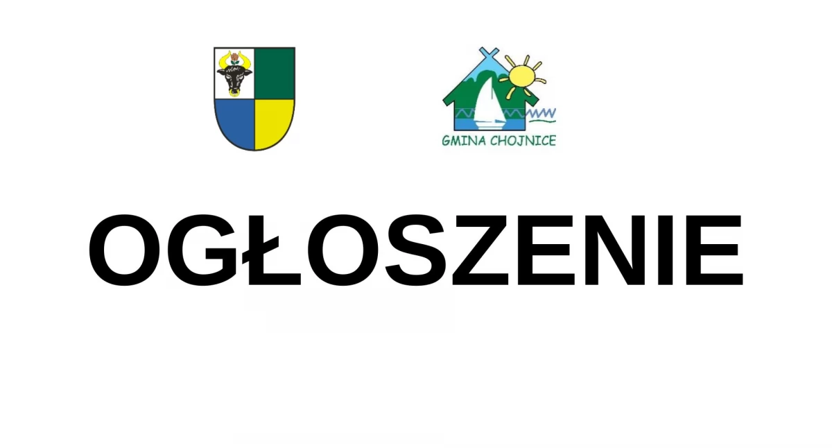 Ogłoszenie Wójta Gminy Chojnice