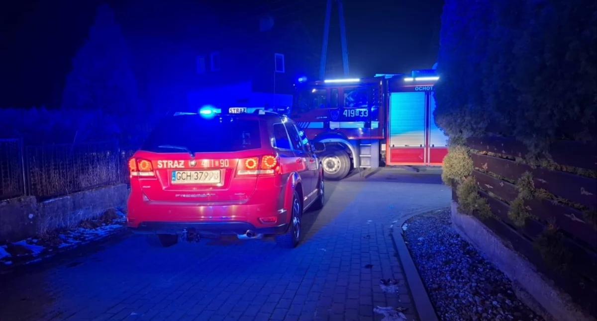 Poparzona osoba w Charzykowach po wystrzale z pieca