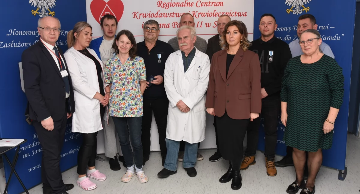 Dawcy krwi z Chojnic i okolic wyróżnieni odznaczeniami Ministra Zdrowia