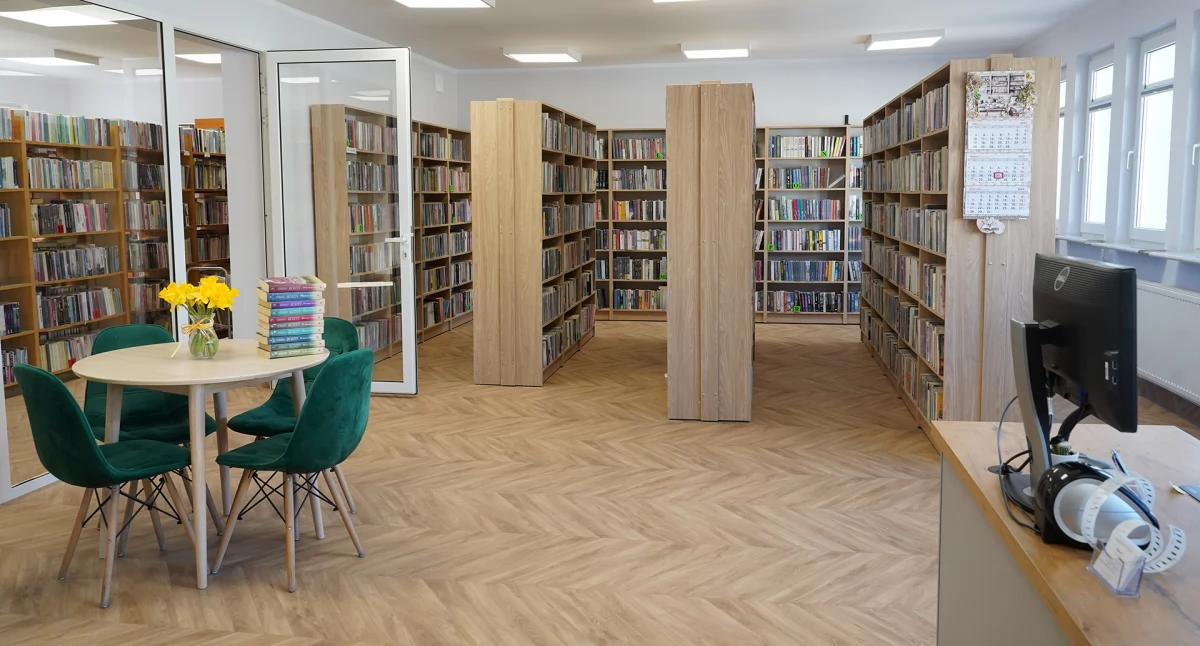 Człuchowska biblioteka w nowej odsłonie