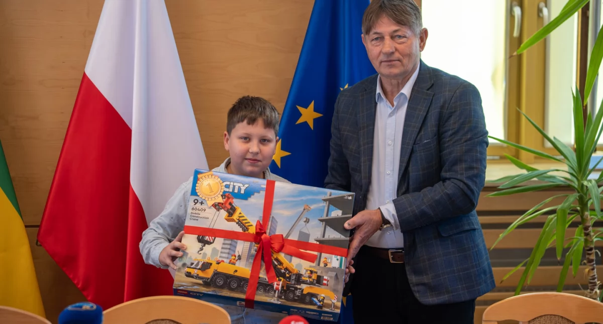 Nikodem Drewczyński Z Ostrowitego zwycięzcą gminnego konkursu