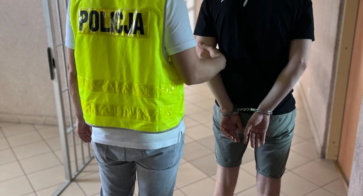 Mieszkaniec powiatu chojnickiego spędził świąteczną noc w policyjnym areszcie