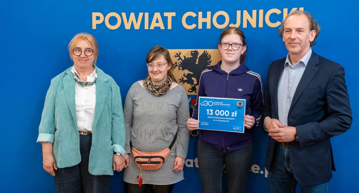 Uczniowski Budżet Powiatu Chojnickiego 2025: młodzi decydują, jak zmieniać swoje szkoły