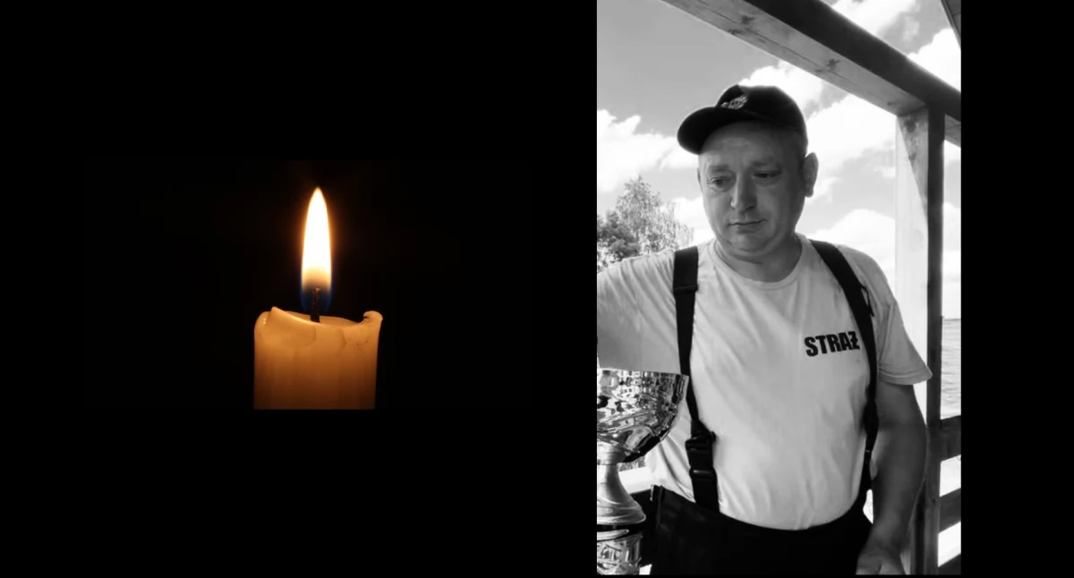 Zmarł druh Krzysztof Sobczyk z OSP Ciechocin. Miał 44 lata