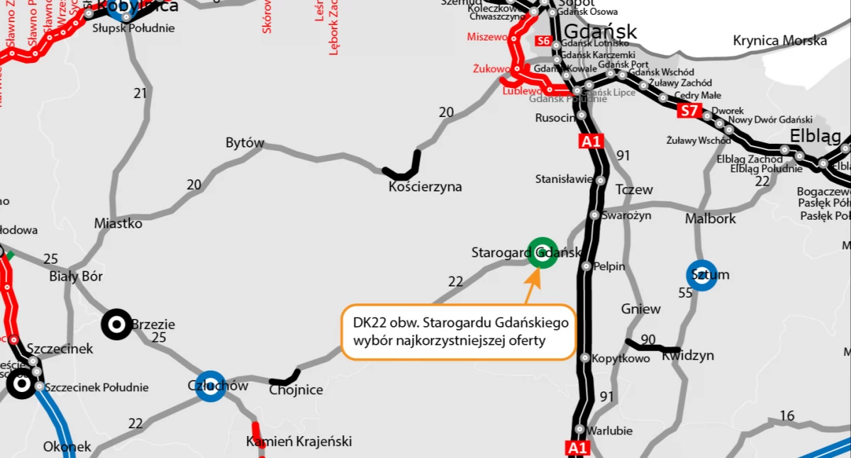  Obwodnica Starogardu Gdańskiego – kluczowa inwestycja także dla powiatu chojnickiego