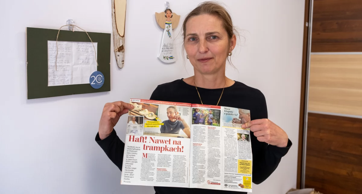  Haft Kaszubski z Chojnic w ogólnopolskiej prasie. GOK promuje tradycję i zaprasza do nauki