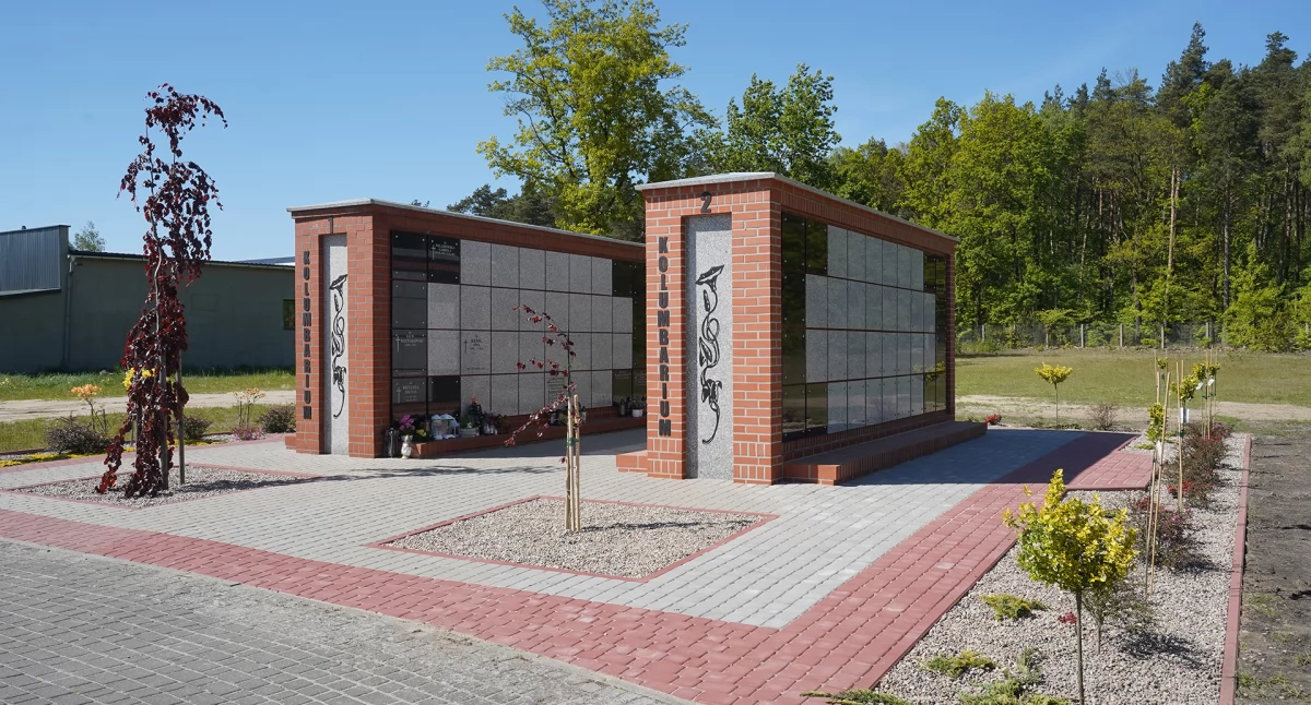 Drugie kolumbarium na człuchowskim cmentarzu gotowe