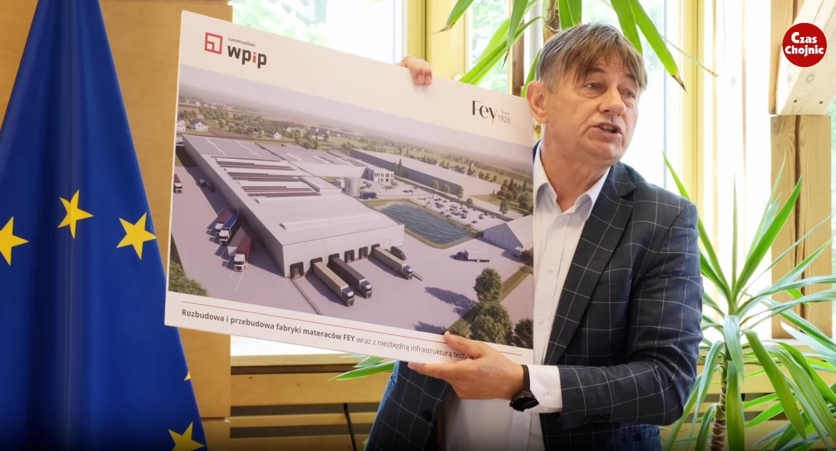 Firma Fey planuje rozbudowę zakładu w Topoli. Milion złotych rocznie dla gminy