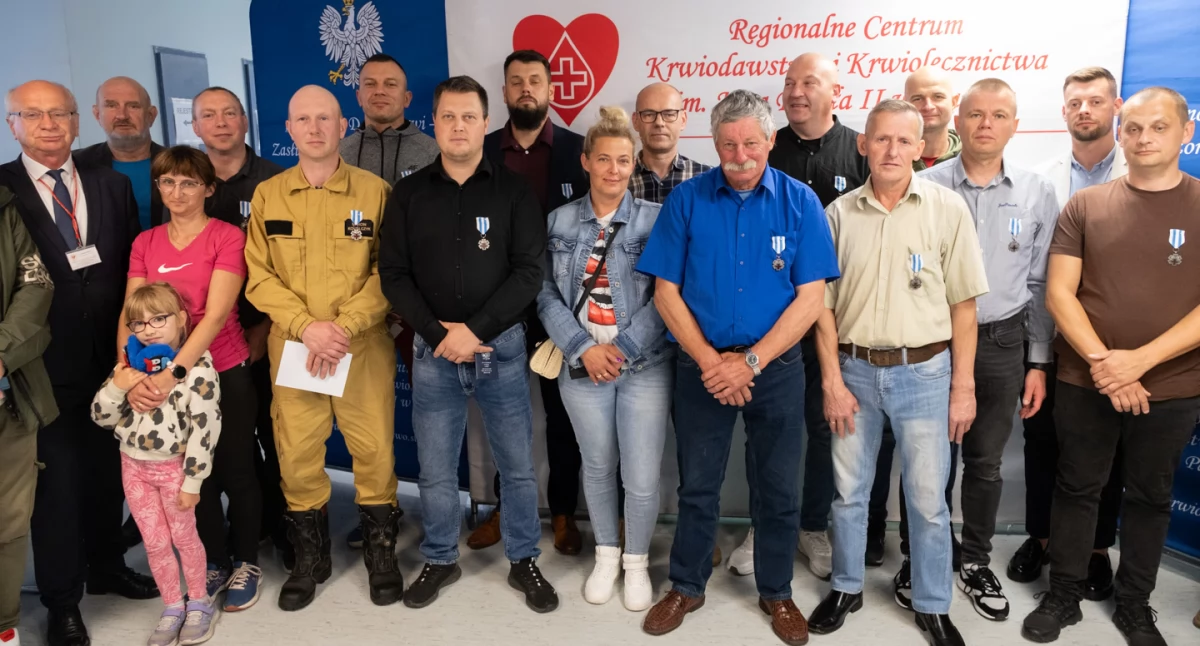 Chojniccy krwiodawcy uhonorowani prestiżowymi odznaczeniami Ministra Zdrowia