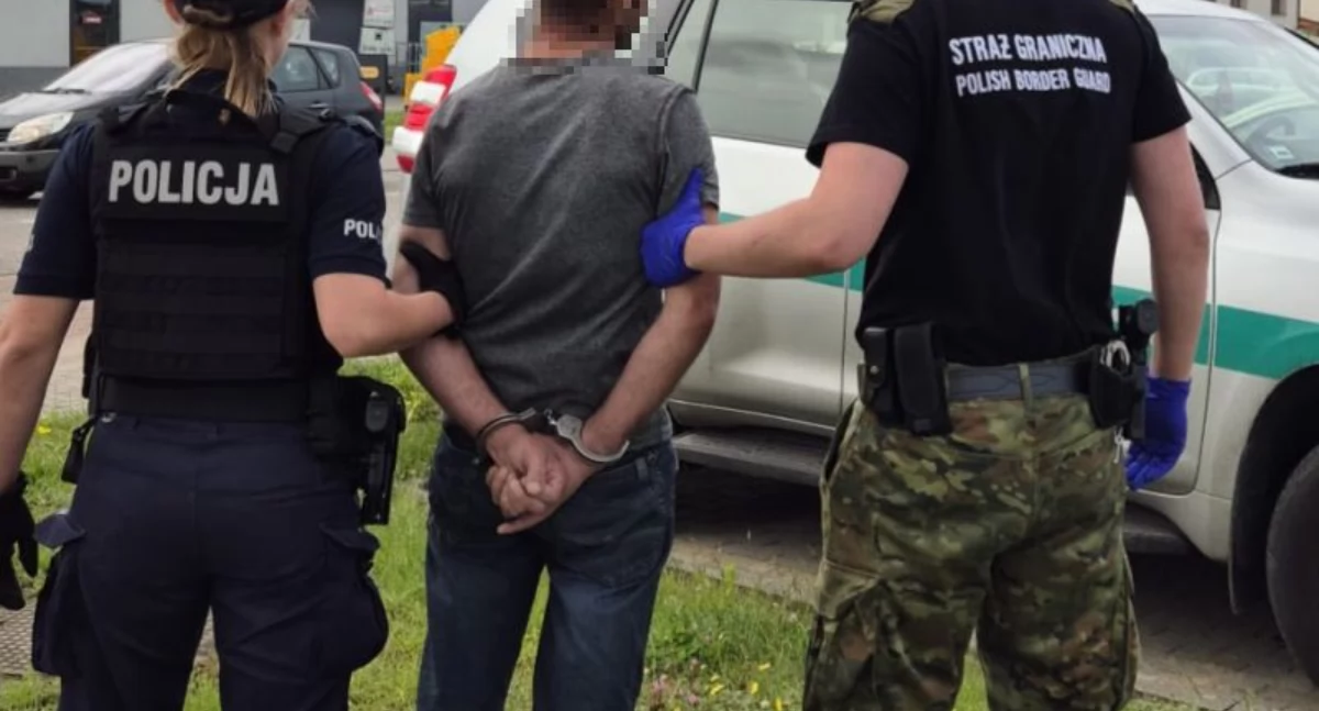 Gruzina bez zezwolenia zatrzymała dzielnicowa z Brus
