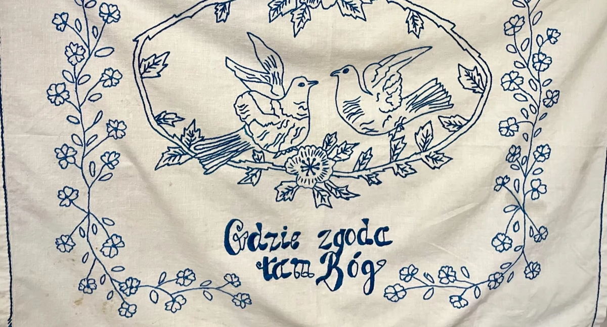 Boże Błogosław Dom Nasz. Spotkanie o makatkach religijnych w Silnie