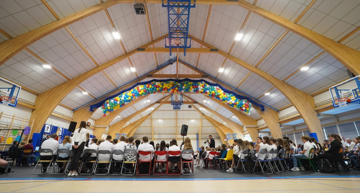 Sala sportowa przy SP numer 1 w Człuchowie uroczyście otwarta!