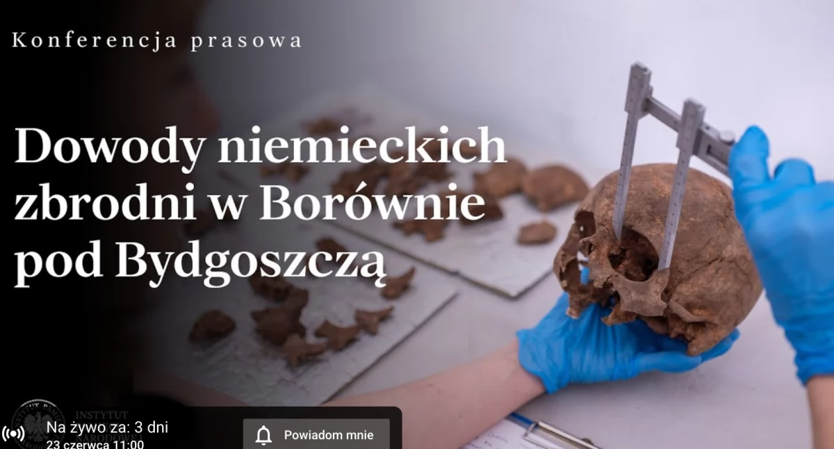 Chojniczanin na tropie zbrodni – dr Dawid Kobiałka bada tajemnice Borówna