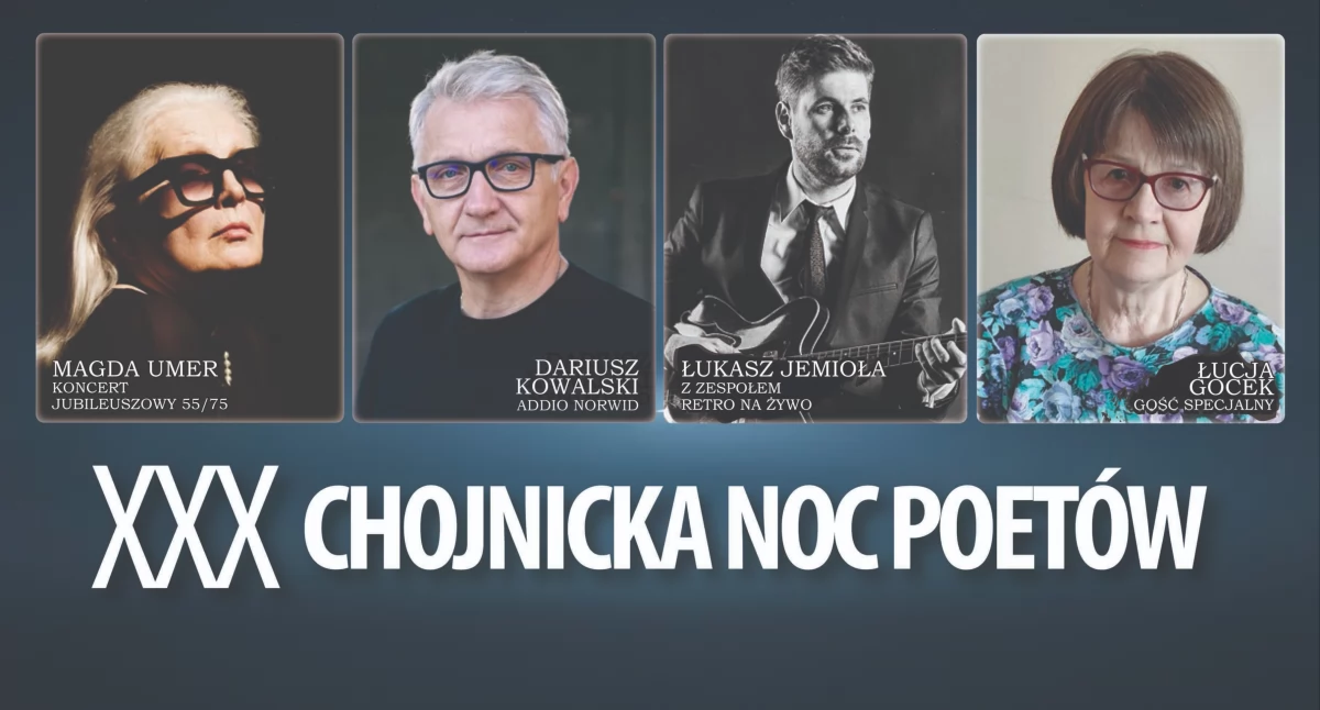Już 19 lipca – magiczna XXX Chojnicka Noc Poetów