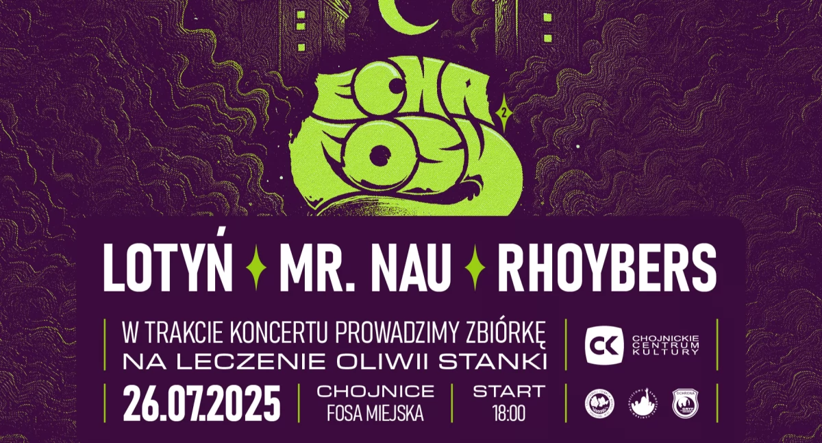 Echa Fosy – koncert z sercem i energią już w sobotę