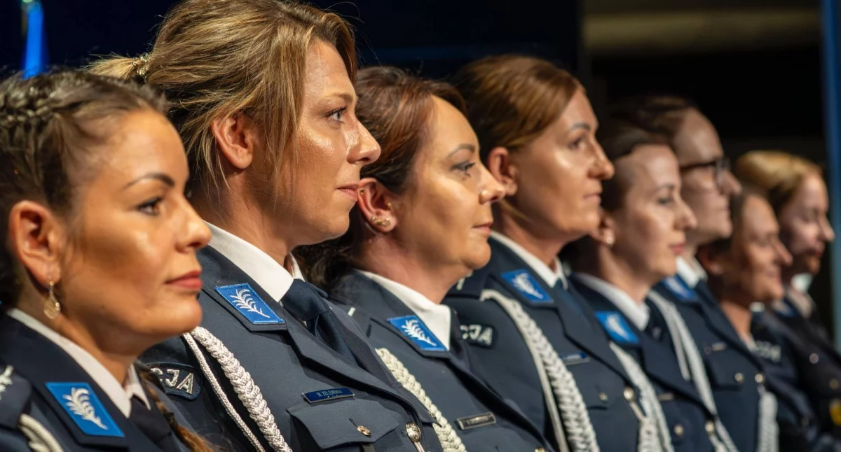 St. asp. Magdalena Zblewska i asp. Aleksandra Drobińska awansowane na Święcie Policji