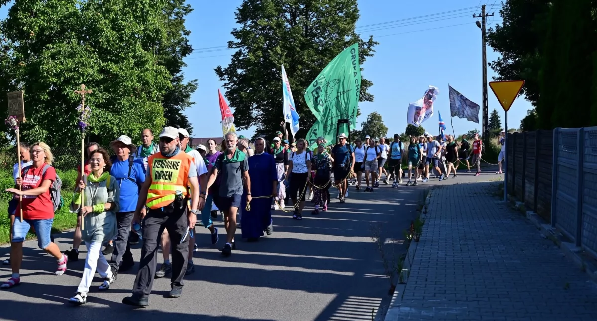 Chojniccy pielgrzymi bezpieczni po wypadku w Grobli
