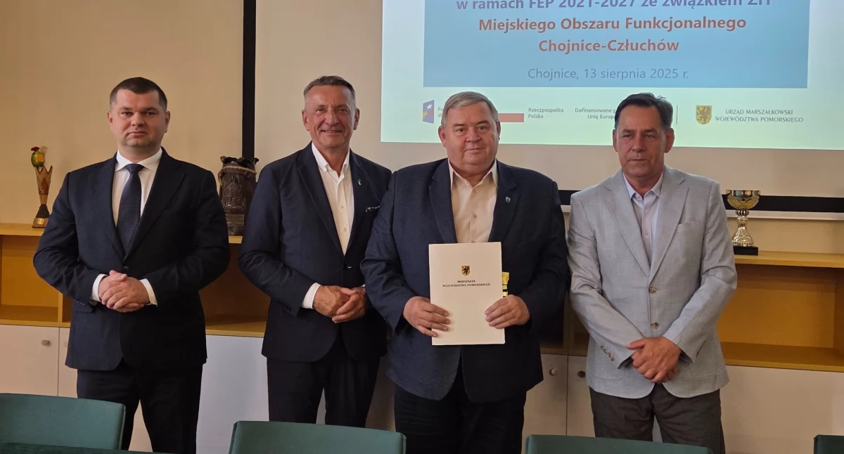Ponad 12 mln zł unijnego dofinansowania dla powiatu chojnickiego – pięć ważnych inwestycji i projektów