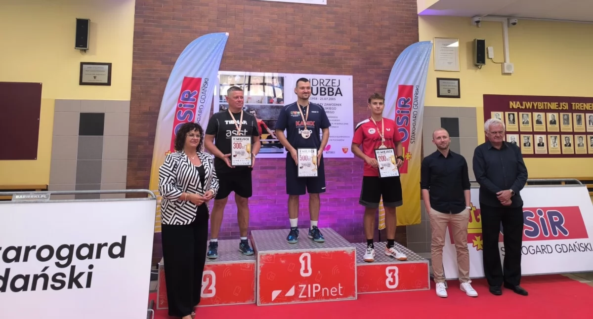 Chojniczanie na Międzynarodowym Turnieju Tenisa Stołowego im. A. Grubby. Jest medal!
