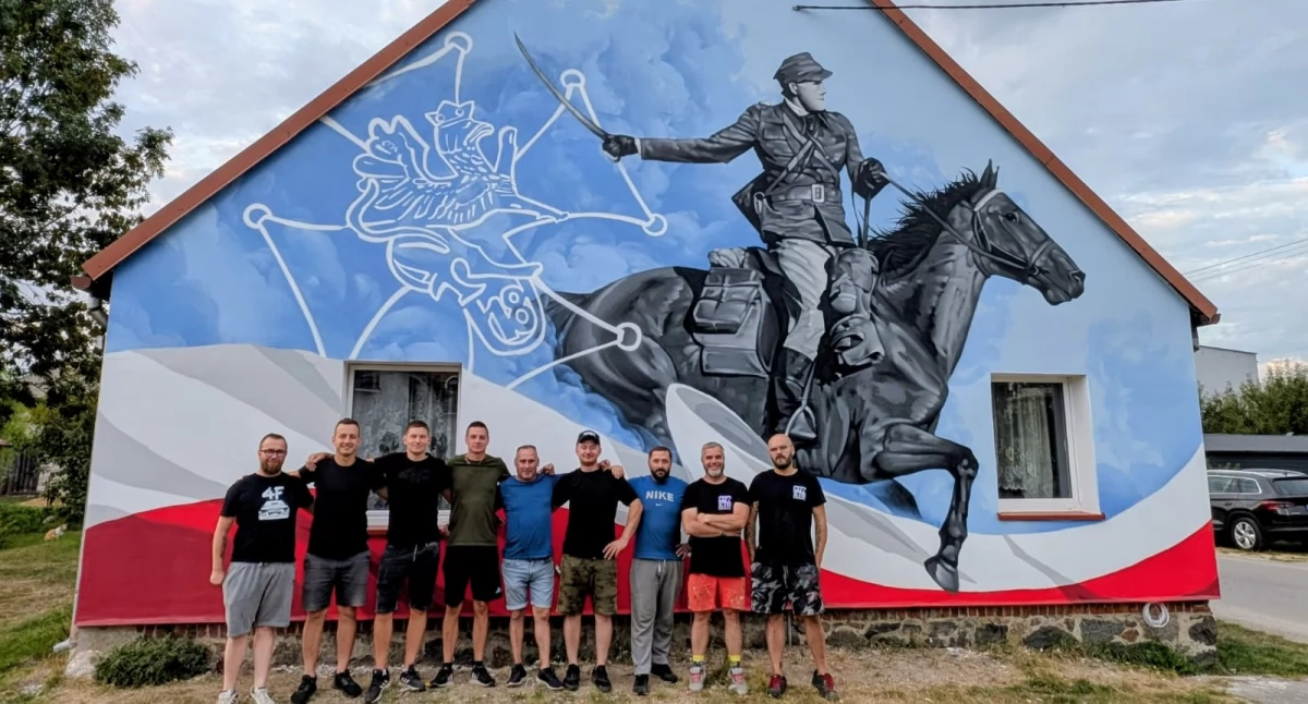 Pierwszy historyczny mural w Gminie Chojnice gotowy!