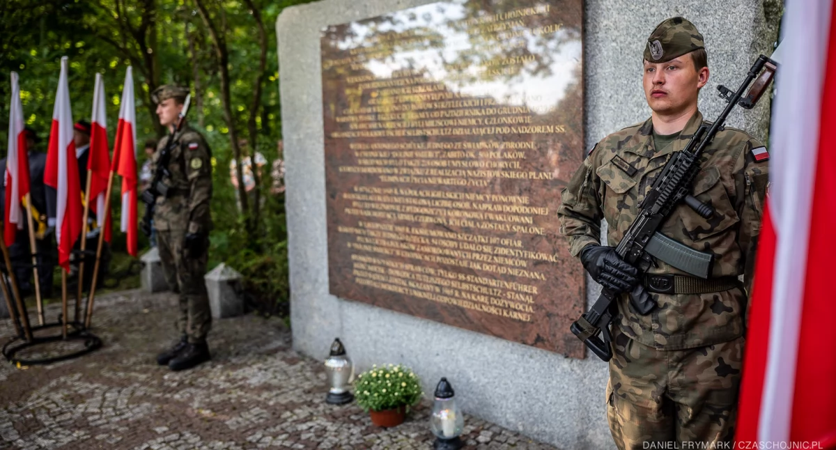Msza Święta w chojnickiej Dolinie Śmierci. Obchody wybuchy II wojny światowej