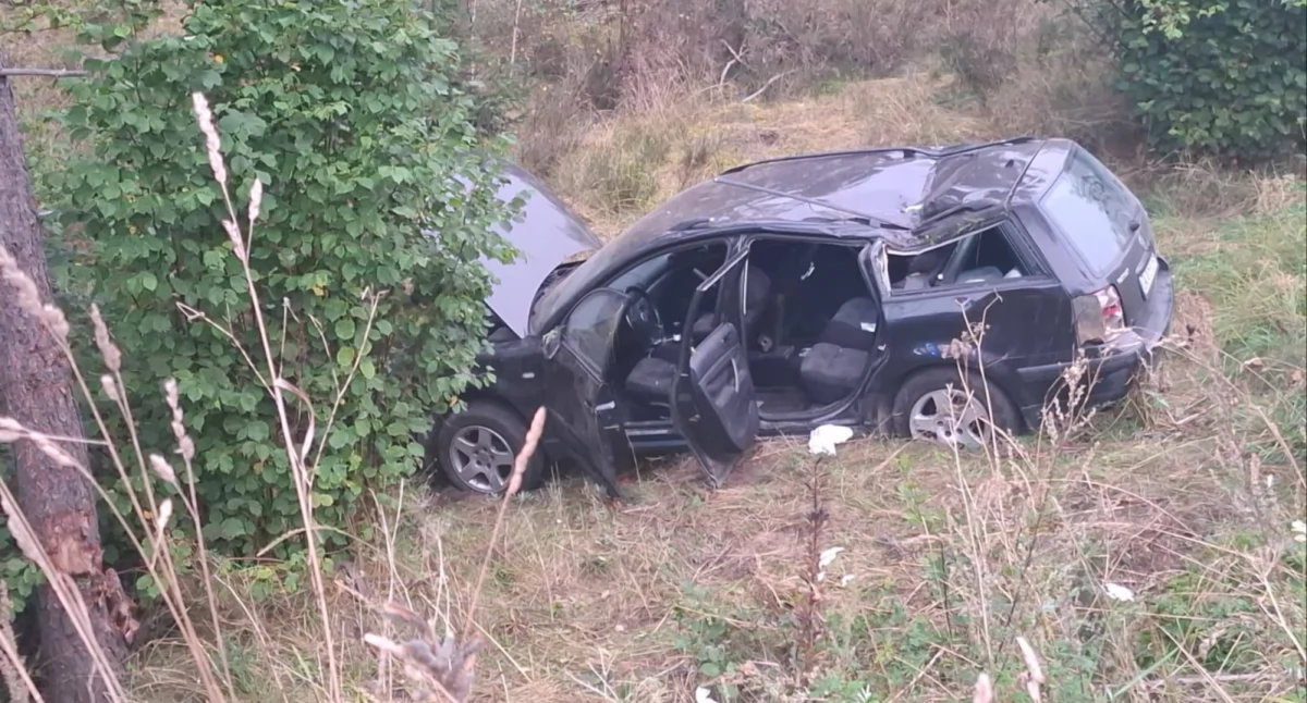 Wypadek drogowy w Męcikale. Jedna osoba trafiła do szpitala AKTUALIZACJA