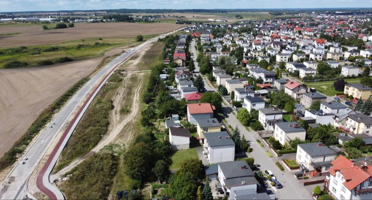 Nowe tereny inwestycyjne przy zachodnim obejściu Chojnic