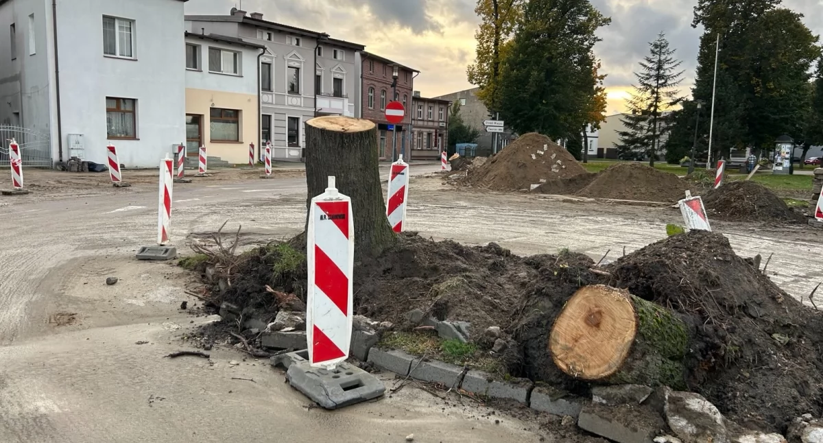 Przebudowa ulic w centrum Brus – prace na finiszu