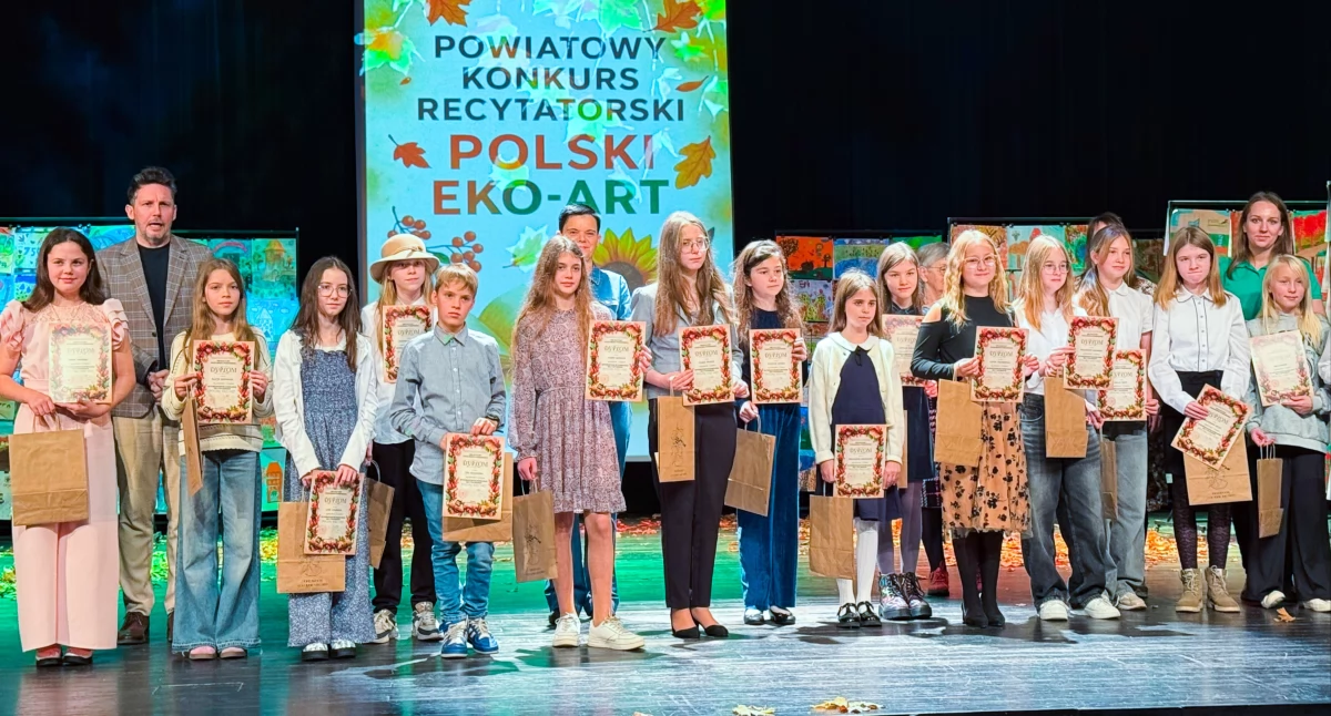 Marcelina Sawicka, Gabriela Czerwińska, Helena Sułkowska i Michał Moga najlepsi w konkursie EKO-ART 2025