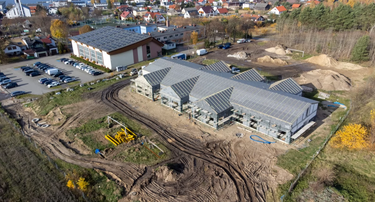 Budowa przedszkola w Charzykowach nabiera tempa