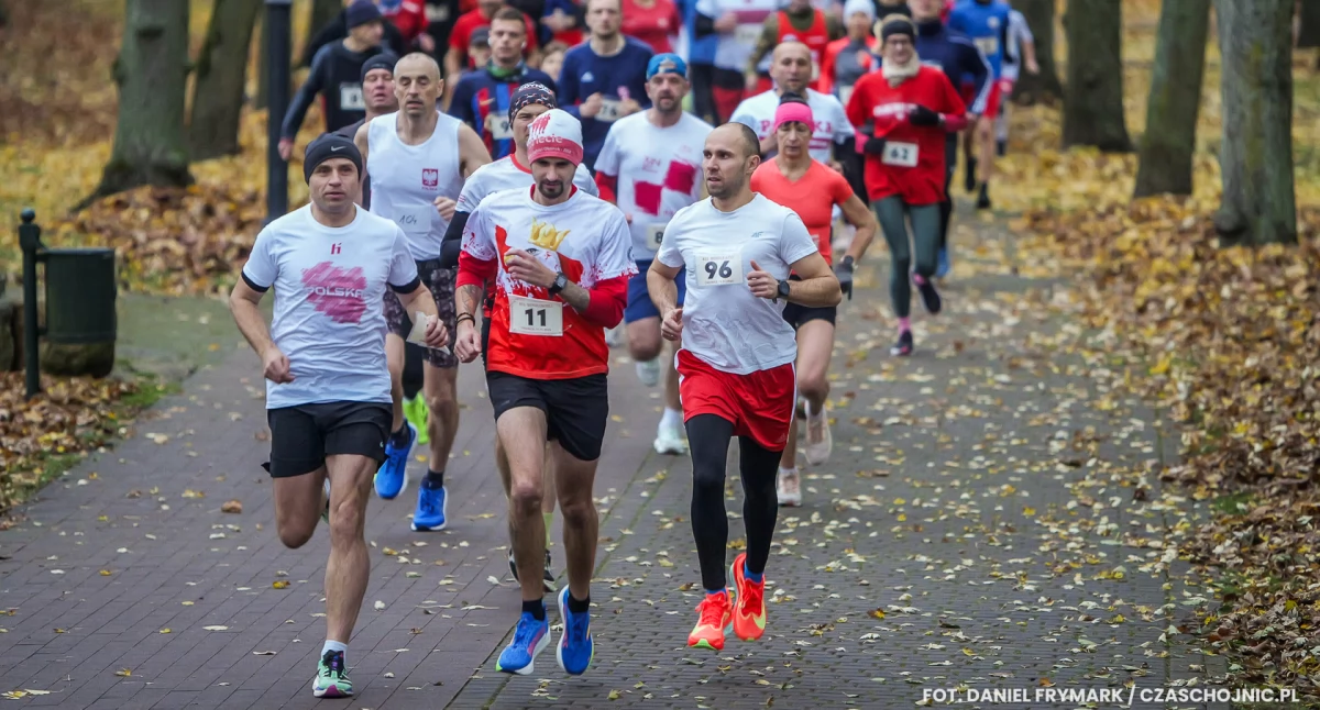 Bieg Niepodległości w Parku 1000-lecia (FOTO)