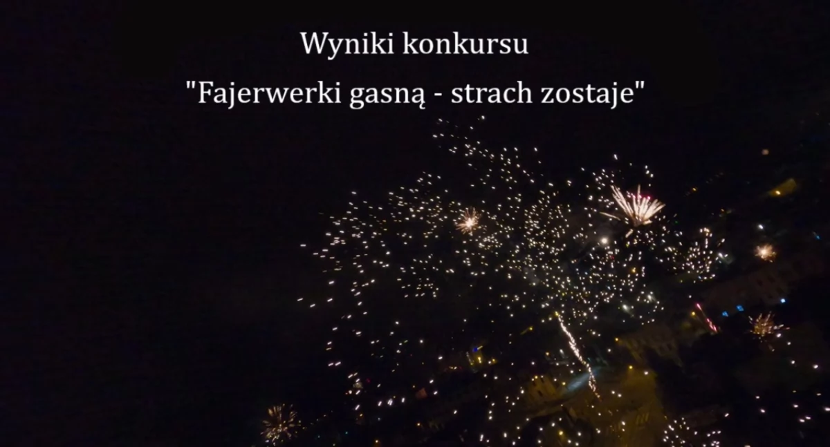 Mielewczyk, Górnowicz i Kleinschmidt z nagrodami w konkursie „Fajerwerki gasną – strach zostaje”