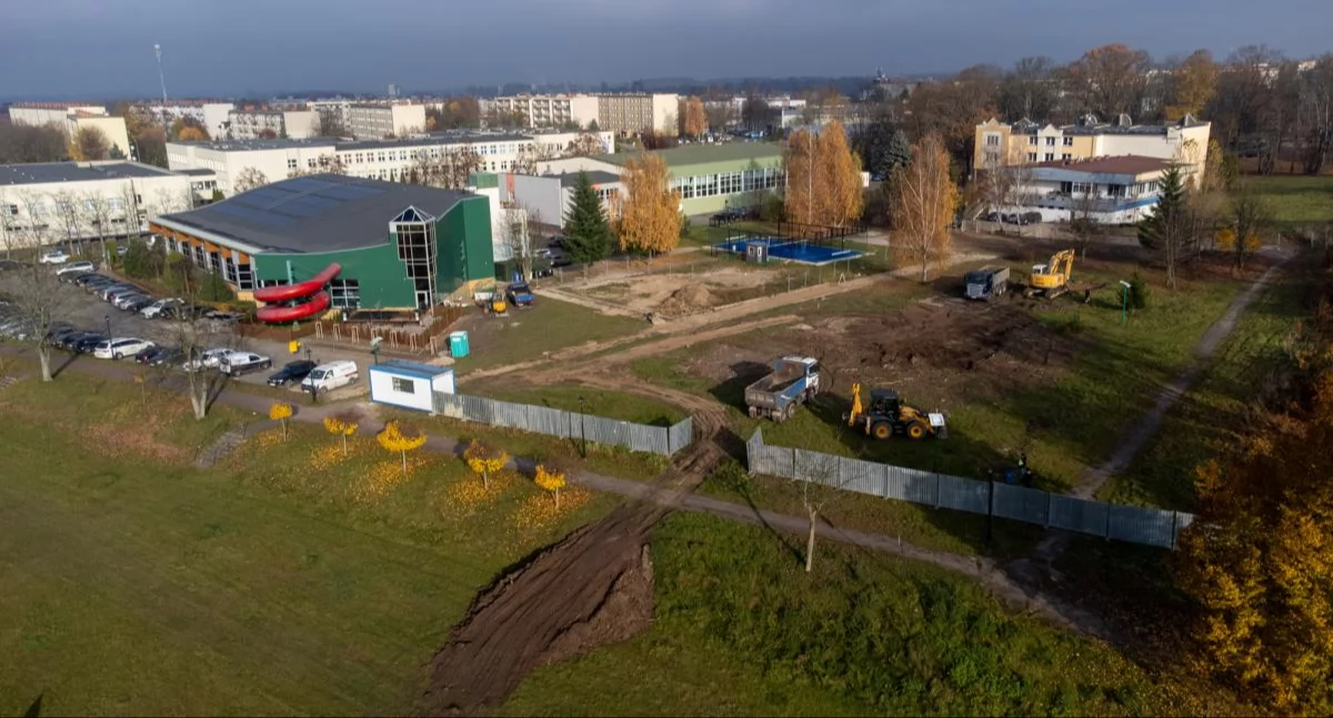 Zmiana organizacji ruchu na ul. Huberta Wagnera w związku z budową krytego lodowiska