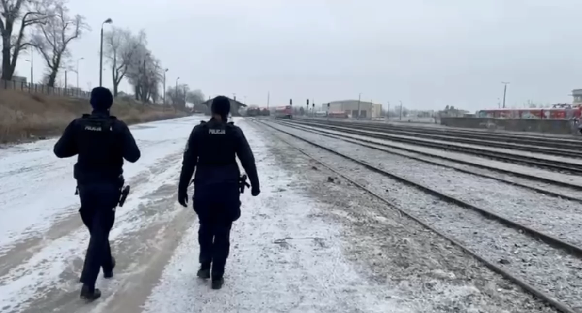 Chojnicka policja prowadzi operację „TOR”. Wzmożone patrole po aktach dywersji na torach