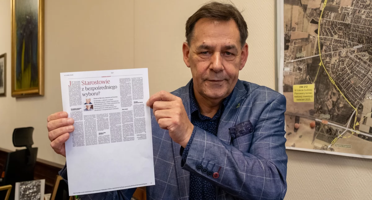 Arseniusz Finster: po 2029 nie będę ani burmistrzem, ani wiceburmistrzem