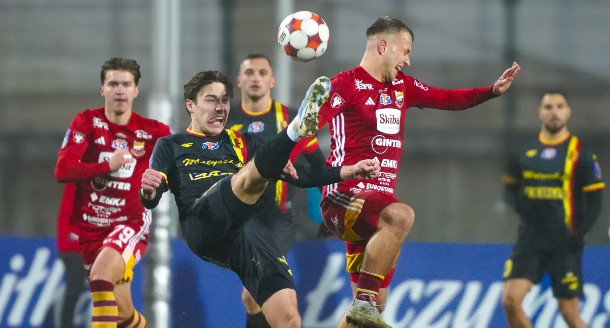 Mecz Chojniczanki z Koroną Kielce w obiektywie Jacka Dyląga