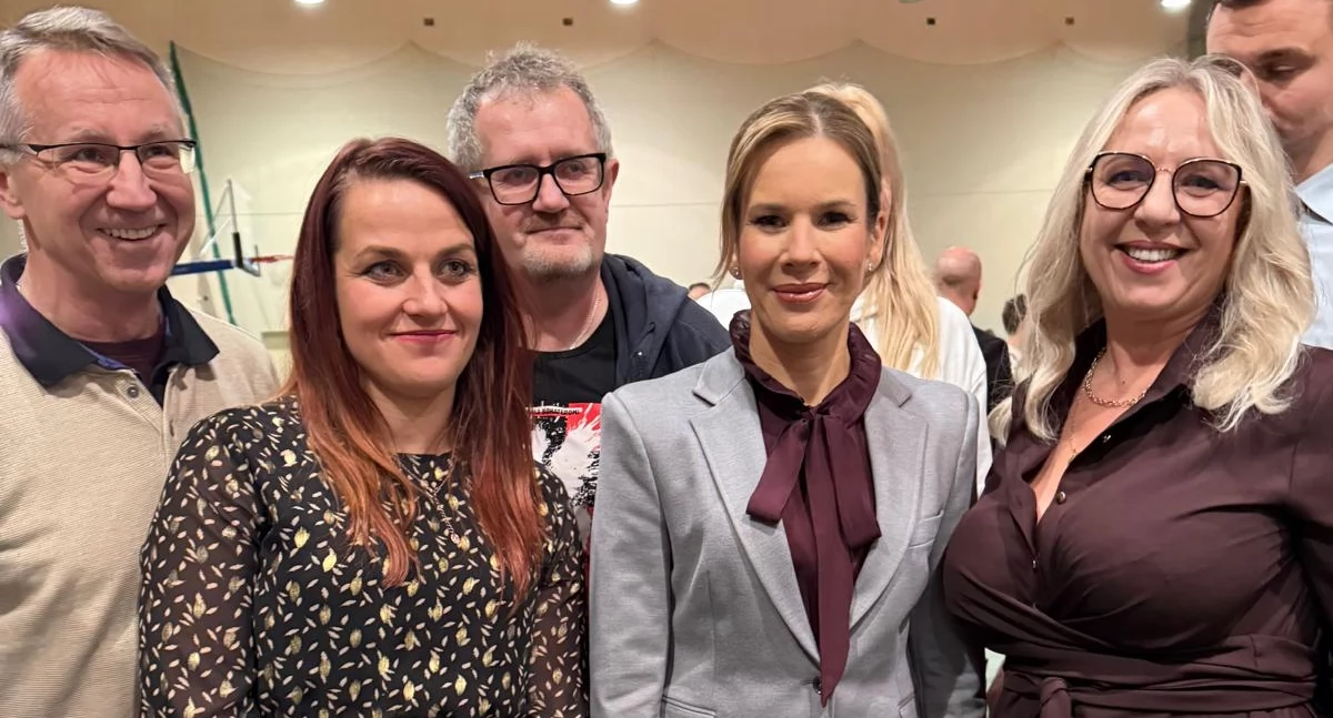 Angelika Sobkowiak wśród wolontariuszy finału akcji Paczka dla Rodaka i Bohatera na Kresach