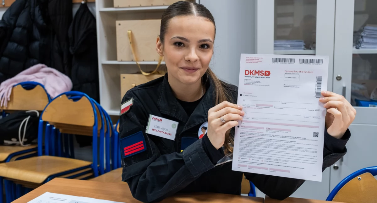 Szkoła Techniczna im. Dywizjonu 303 organizuje akcję DKMS