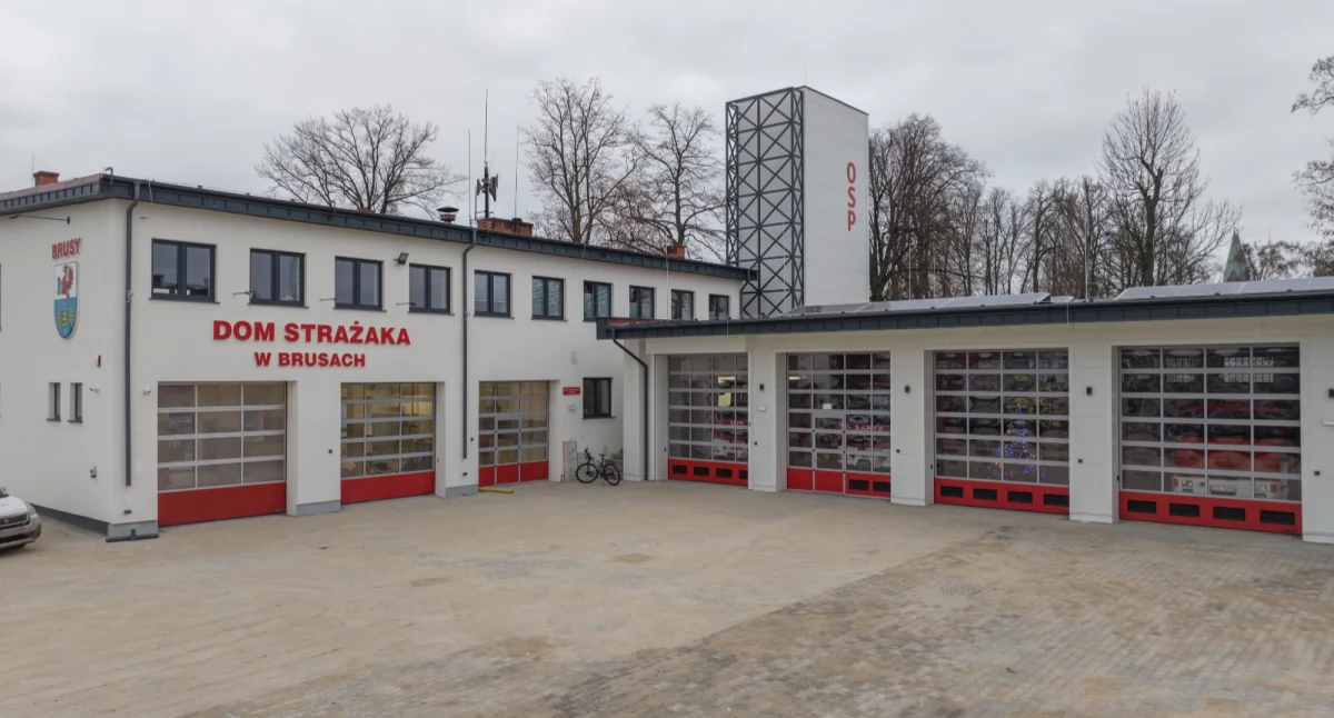 Nowa remiza w Czapiewicach i rozbudowa OSP Brusy. Inwestycje warte 6,6 mln zł